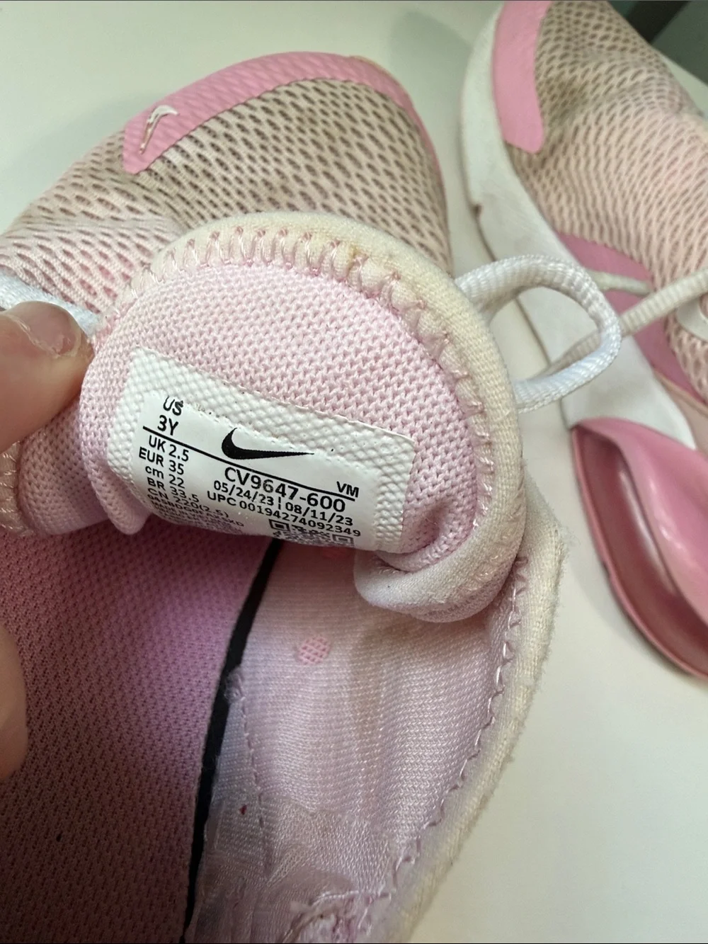 Nike used girl’s